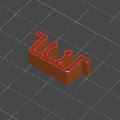 Kẹp Gài Vỏ Mặt Trước Corsair 4000X 4000D 4000