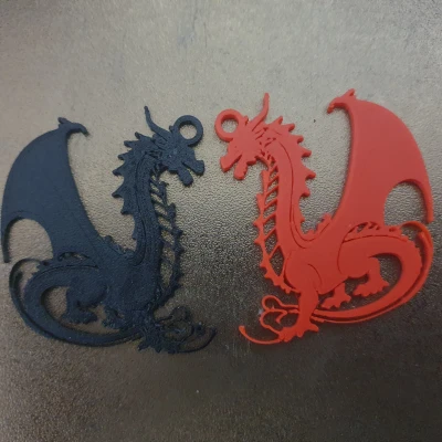 Móc Khóa Rồng Đơn Giản Năm Con Rồng