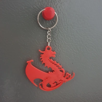 Móc Khóa Rồng Đơn Giản Năm Con Rồng