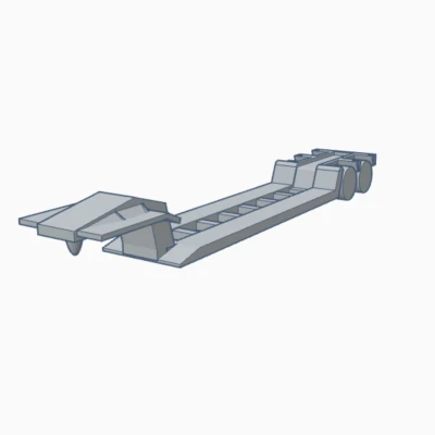 Xe Moóc Sơmi Rơ Moóc Mini 2 Trục