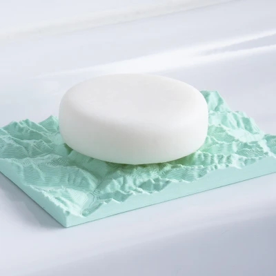 Kệ Xà Bông "Alpine Peaks" - In Nhanh Dễ - Quà Tặng Hay