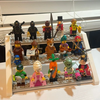 Kệ Trưng Bày Xe Diecast 3 Tầng (Tỷ Lệ 1:64)