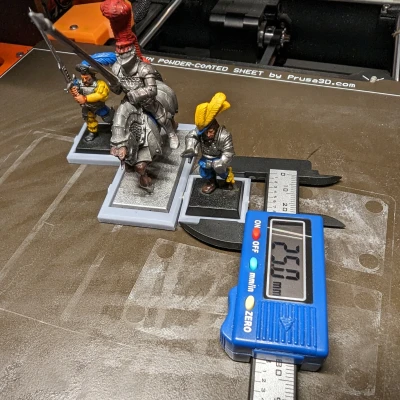 Bộ Chuyển Đổi Đế Vuông Warhammer Old World Từ 20mm Sang 25mm