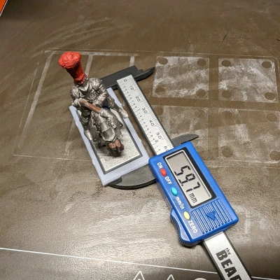 Bộ Chuyển Đổi Đế Vuông Warhammer Old World 25x50mm sang 30x60mm