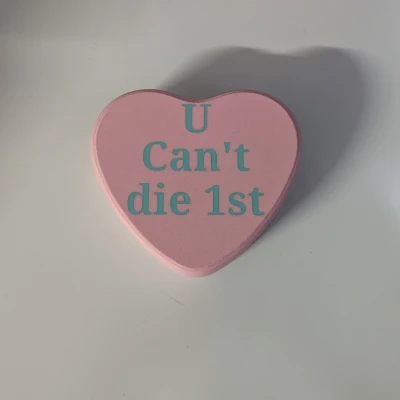 Hộp Đựng Trang Sức/Quà Hình Trái Tim Ngọt Ngào