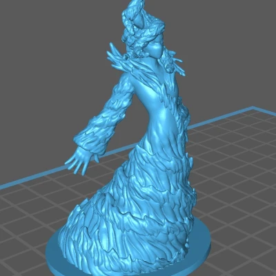 Mô hình mini Nguyên Tố Nước