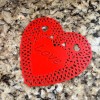 Đế Lót Ly Hình Trái Tim Kiểu "Doily" - Thumbnail 2