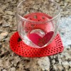 Đế Lót Ly Hình Trái Tim Kiểu "Doily" - Thumbnail 3