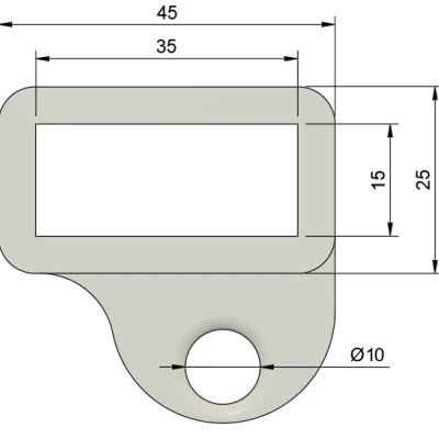 Giá đỡ ba lô cho Quickie Neon