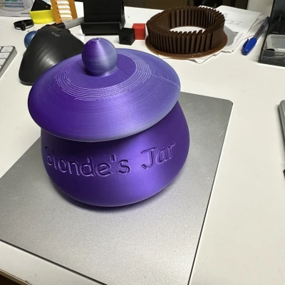 Hũ đơn giản có nắp