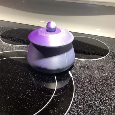 Hũ đơn giản có nắp