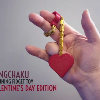 Đồ chơi Fidget Ringchaku - Phiên bản Valentine