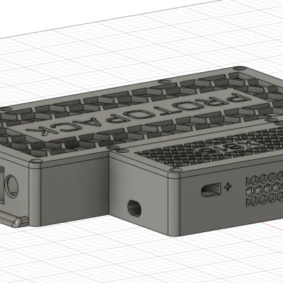 Protopack - Nguồn điện 100 watt đeo được cho Protogen và Cosplay