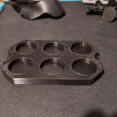 Khay Đựng 6 Mô Hình Đế 25mm