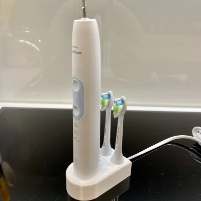 Hộp đựng đầu bàn chải Philips Sonicare | Mặt sau