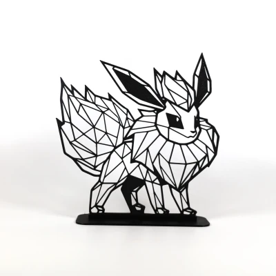 Mô Hình Flareon Hình Học Low Poly