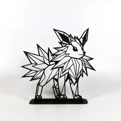 Jolteon Hình Học Low Poly