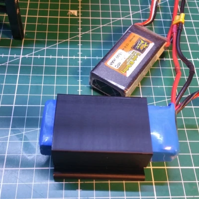 Giá Đỡ Pin Lipo Ngoài Cho Module R9m