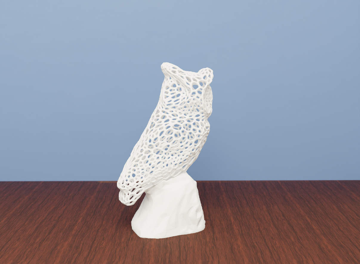 Mô hình Cú Voronoi - Sự kết hợp giữa Nghệ thuật và Toán học