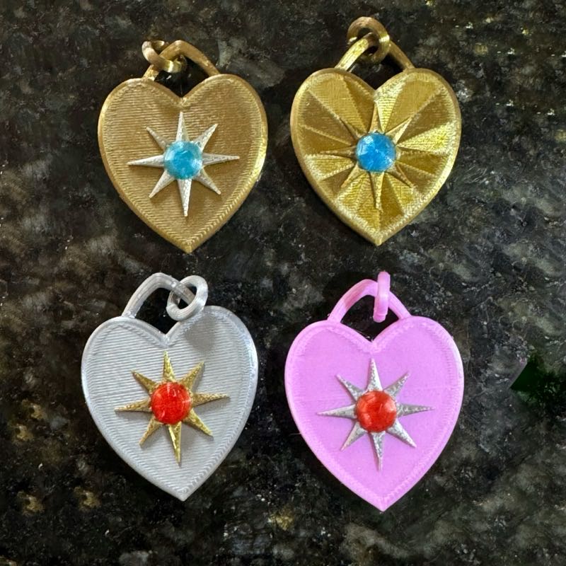 Dây Chuyền Hình Trái Tim