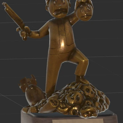 Mô Hình Cúp Mùa Đông Hạt Nhân Fallout 76