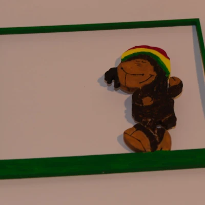 Móc chìa khóa có nhân vật di chuyển