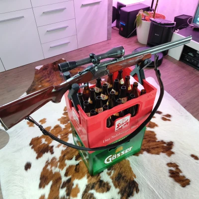 Đế Kê Súng Bằng Thùng Bia