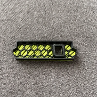 Chân váy Keystone sau Voron V0.2 - Dạng lưới