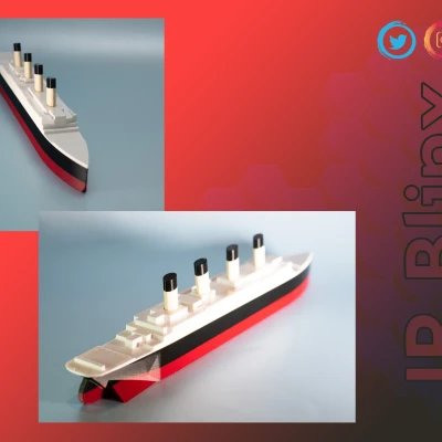 Mô hình đồ chơi Titanic