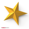 Ngôi Sao Giáng Sinh - Stern für Christbaum - Thumbnail 1