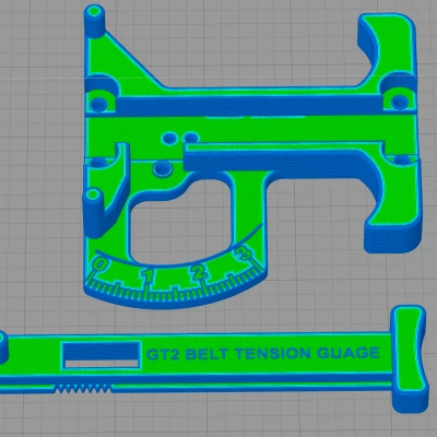 Máy đo độ căng dây đai GT2 có vòng bi