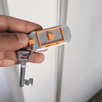 Móc Chìa Khóa Nam Châm Bị Nhốt