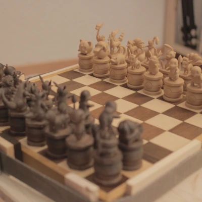 Bộ Cờ Vua Pokémon Dành Cho Người Nâng Cao