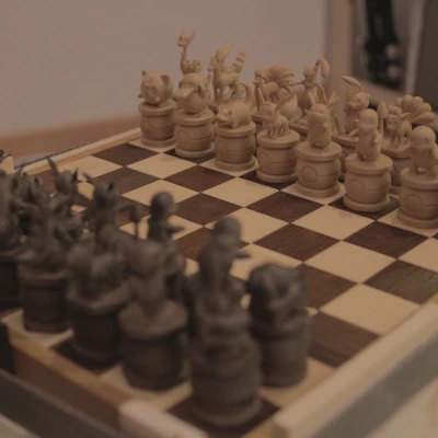 Bộ Cờ Vua Pokémon Dành Cho Người Nâng Cao