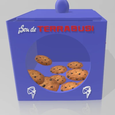 Hộp Đựng Bánh Quy Cổ Điển