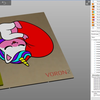 Đèn Unicorn LAMPE LICORNE MMU LED