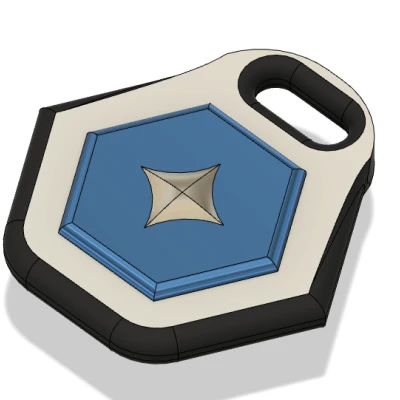 Móc Khóa Súng Valorant Platinum