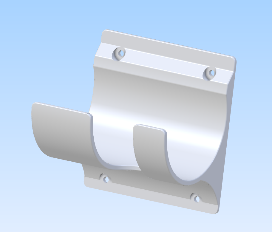 Kệ treo tường máy sấy ion LUXE Airstyler