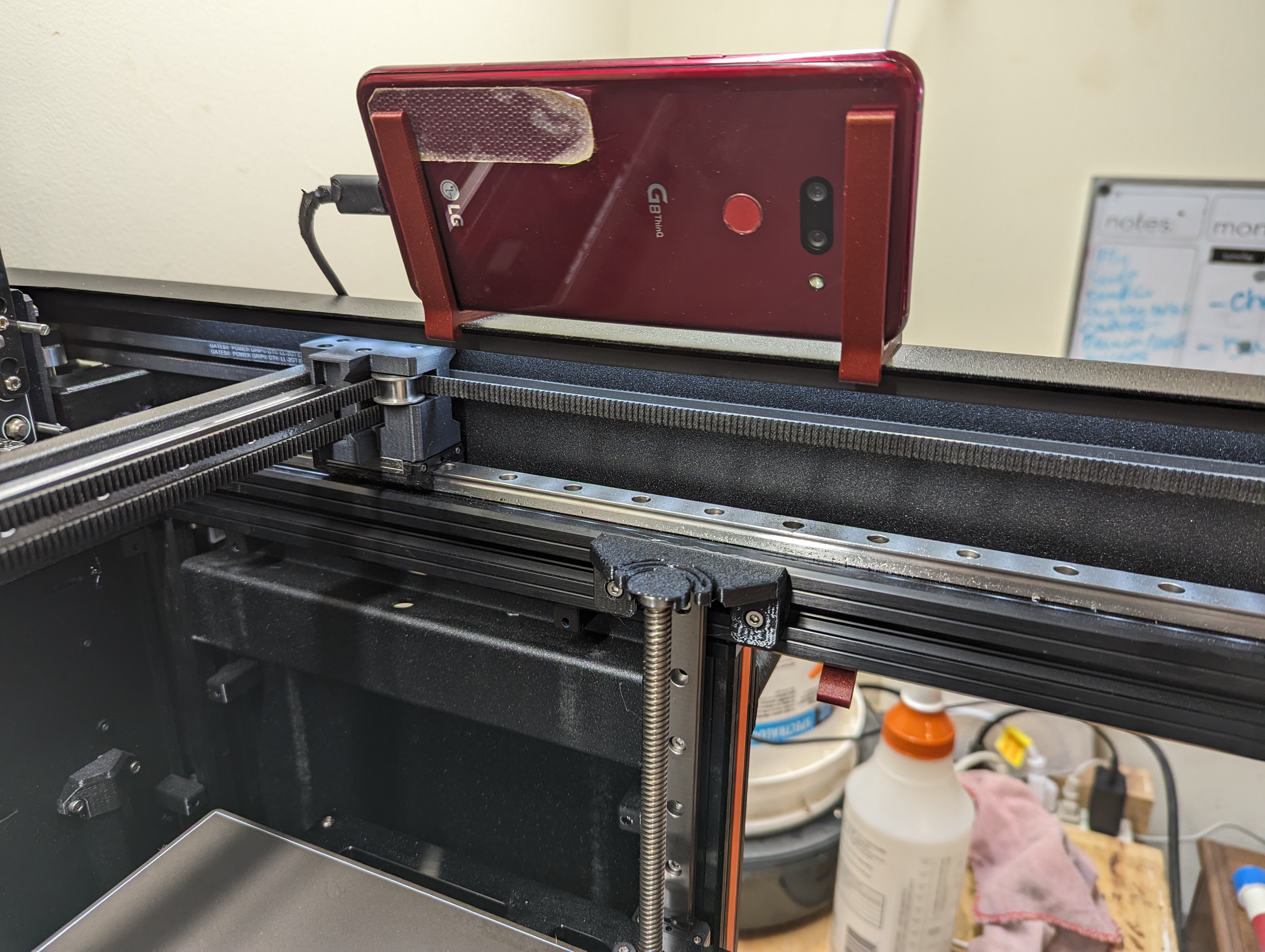 Giá đỡ điện thoại cho Prusa XL làm webcam với PrusaConnect