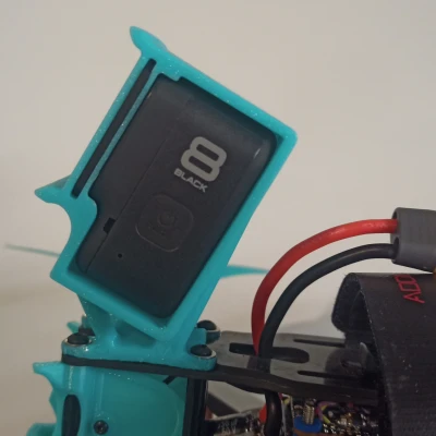 Mount Gopro Hero 8 cho TBS Source 1 V5 có khe lọc gió TBS ND