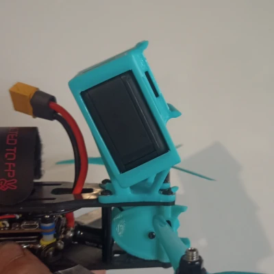 Mount Gopro Hero 8 cho TBS Source 1 V5 có khe lọc gió TBS ND