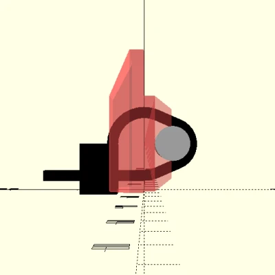 Khay Gắn Chắn Bùn Trước Xe Đạp SKS (Chỉnh Sửa Được Bằng OpenSCAD)