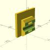 Khay Gắn Chắn Bùn Trước Xe Đạp SKS (Chỉnh Sửa Được Bằng OpenSCAD) - Thumbnail 4