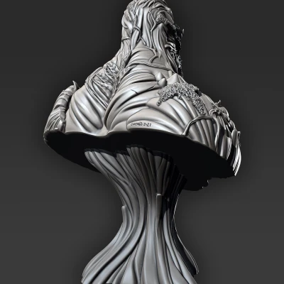 Mô Hình Đầu Swamp Thing