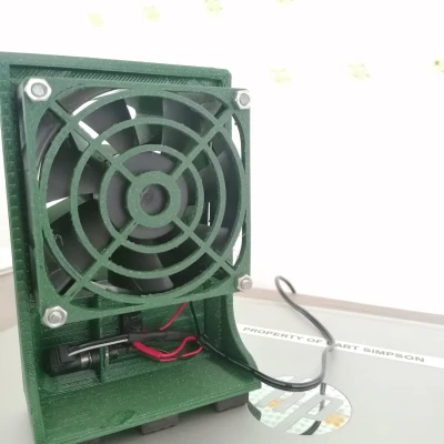 Chân đế máy tính cho quạt PC 80mm - bản chỉnh sửa