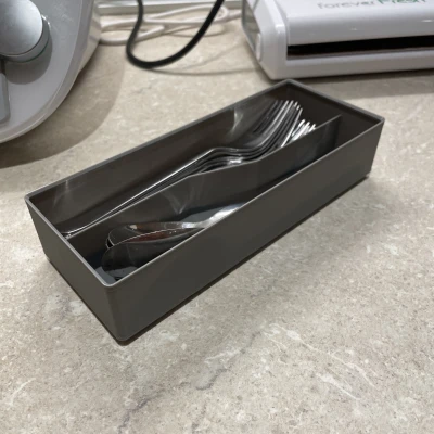 Khay Gridfinity đựng Nĩa và Muỗng