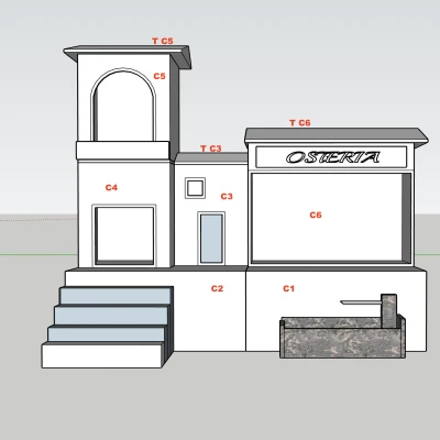 Mô Hình Nhà Cửa Cho Cảnh Chúc Sinh GT 13