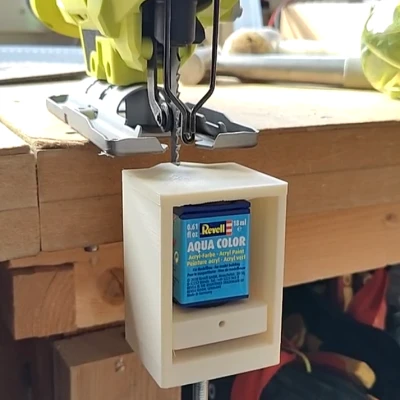 Máy Lắc Sơn Cho Mô Hình (Gắn Cưa Kiếm)