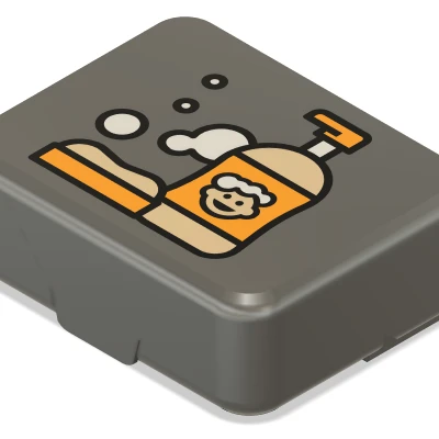 Hộp đựng xà phòng và dầu gội du lịch (vừa chai từ ebay)