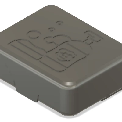 Hộp đựng xà phòng và dầu gội du lịch (vừa chai từ ebay)